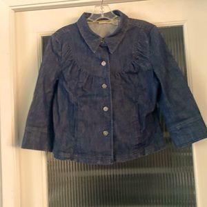 DKNY JEANS jacket medium petite